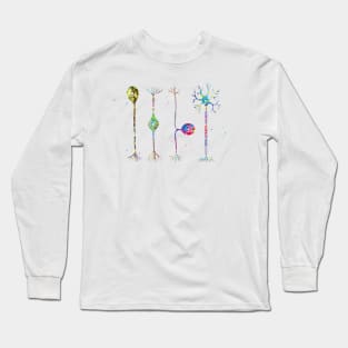 Four types of neurons Long Sleeve T-Shirt